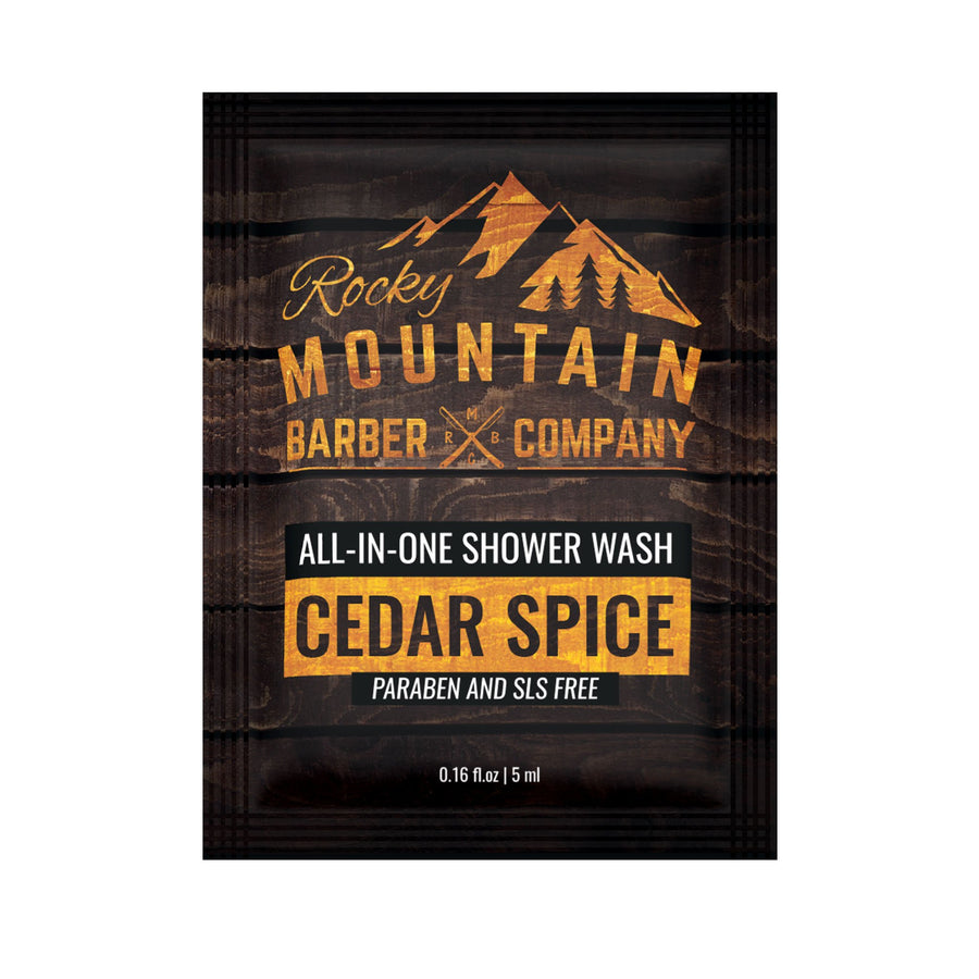 All-In-One Shower Wash | Cedar Spice (Sample Size)